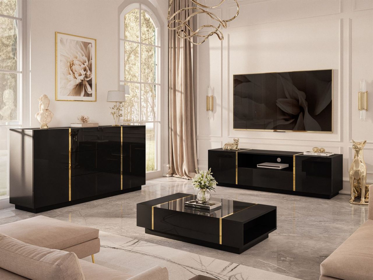 Lunelie Schwarz Kollektion