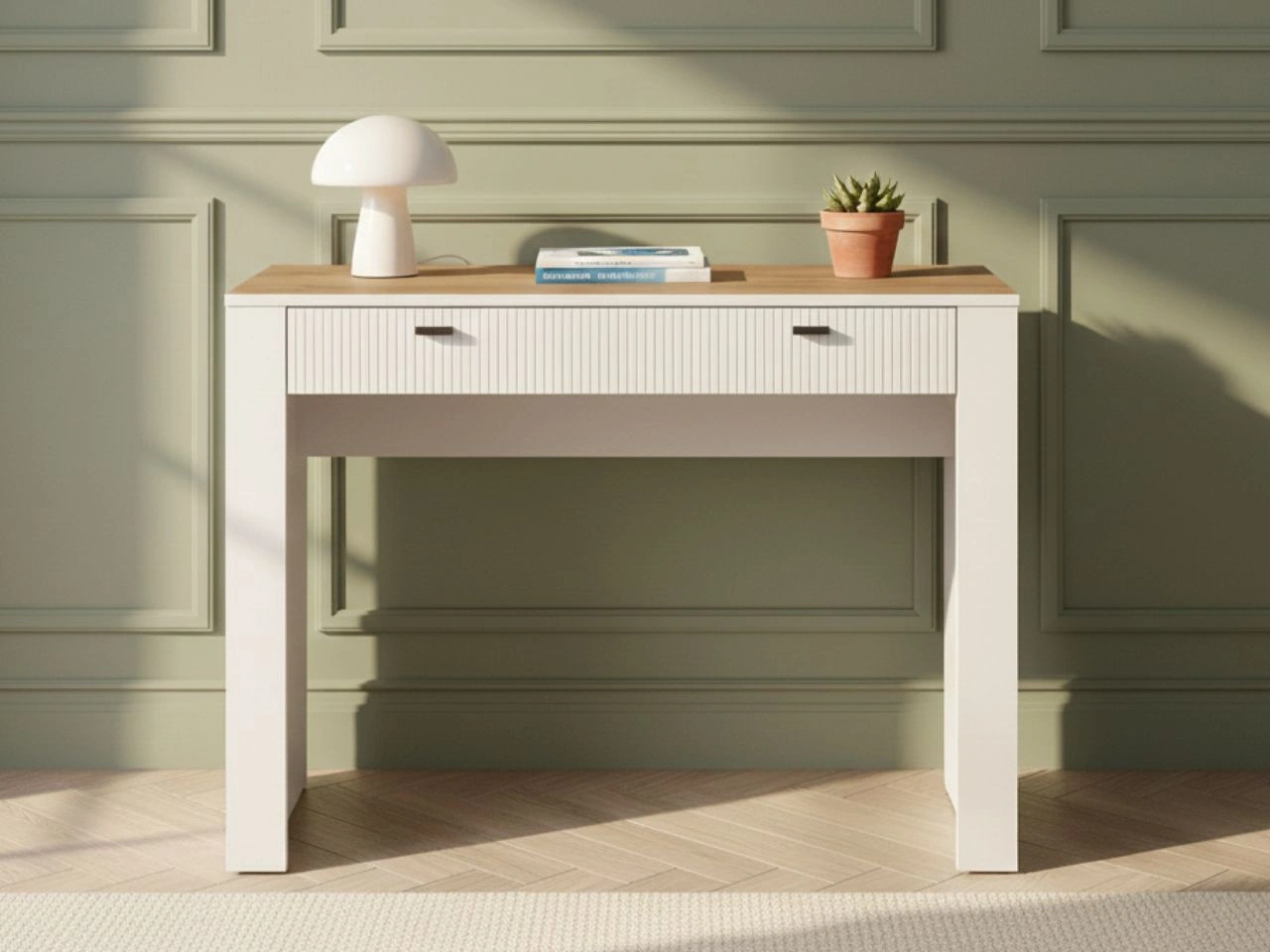 Schminktisch mit Schublade Messina Weiß