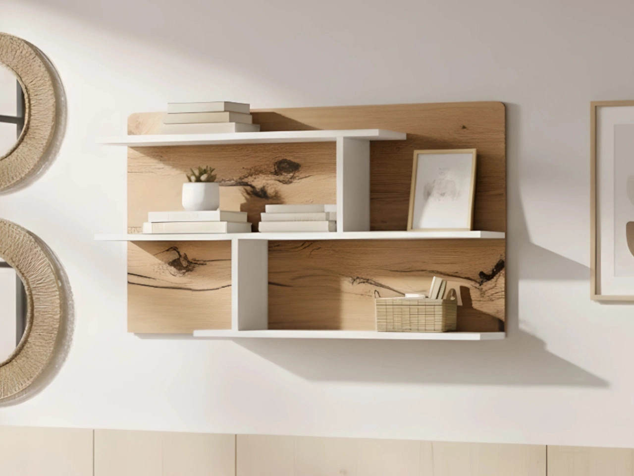 Wandregal Arcadia Weiß