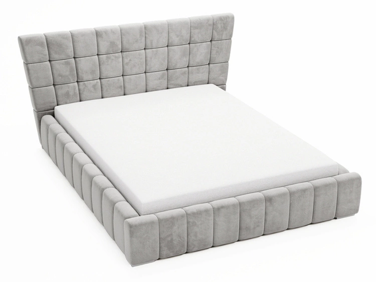 Hellgrau \ 180x200 cm