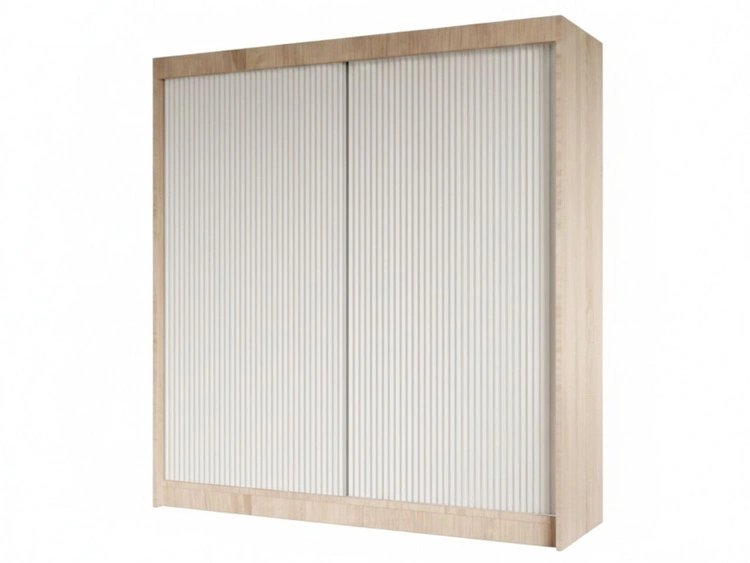 200 cm \ Weiß || Eiche Sonoma \ Nein