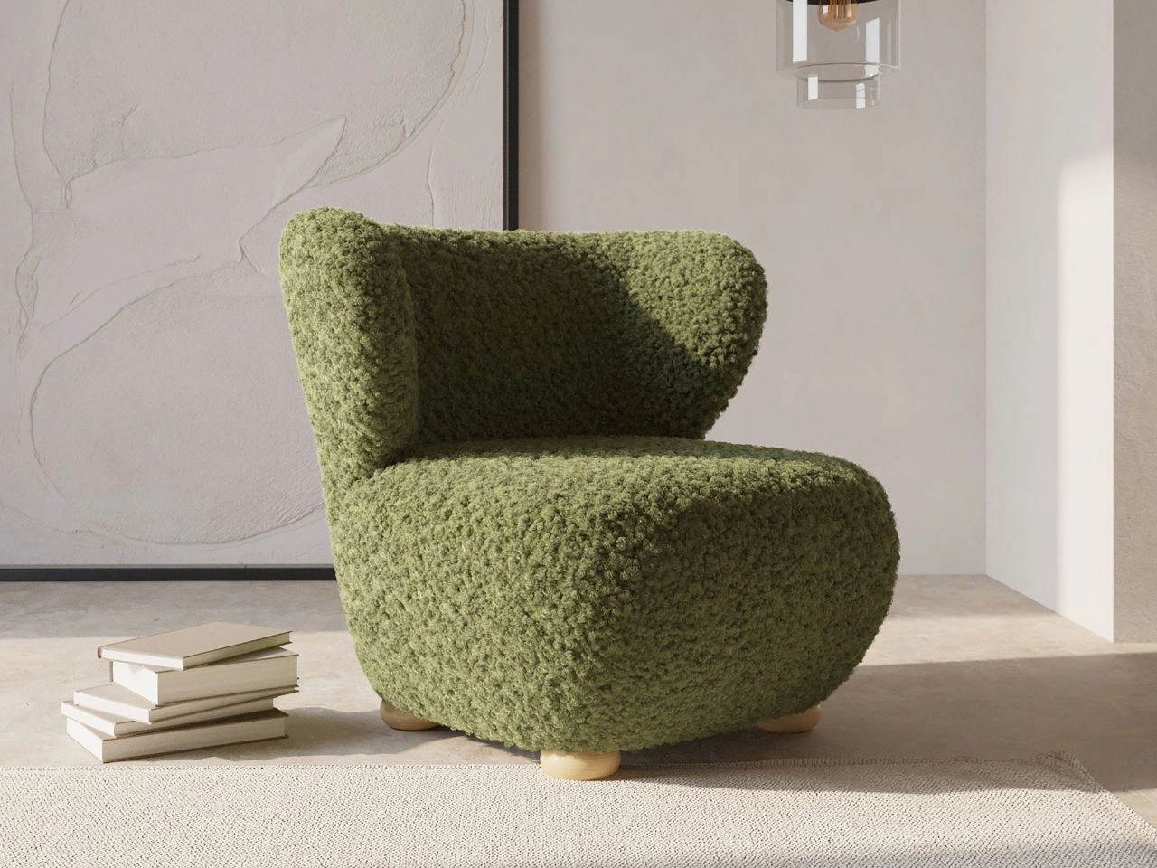 Wohnzimmersessel Silezio Grün