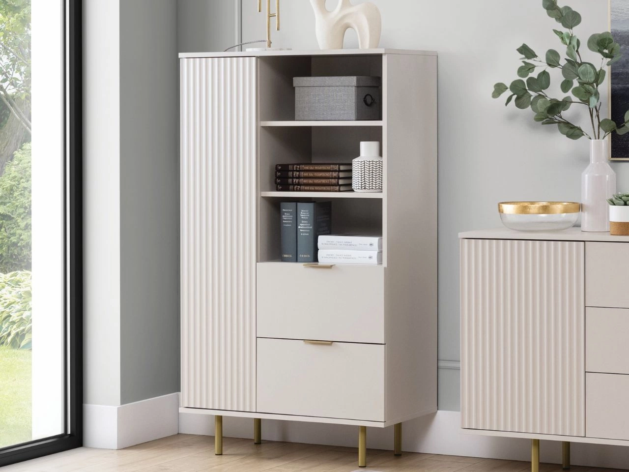 Regal mit Schubladen und Türe Ankara Kaschmir