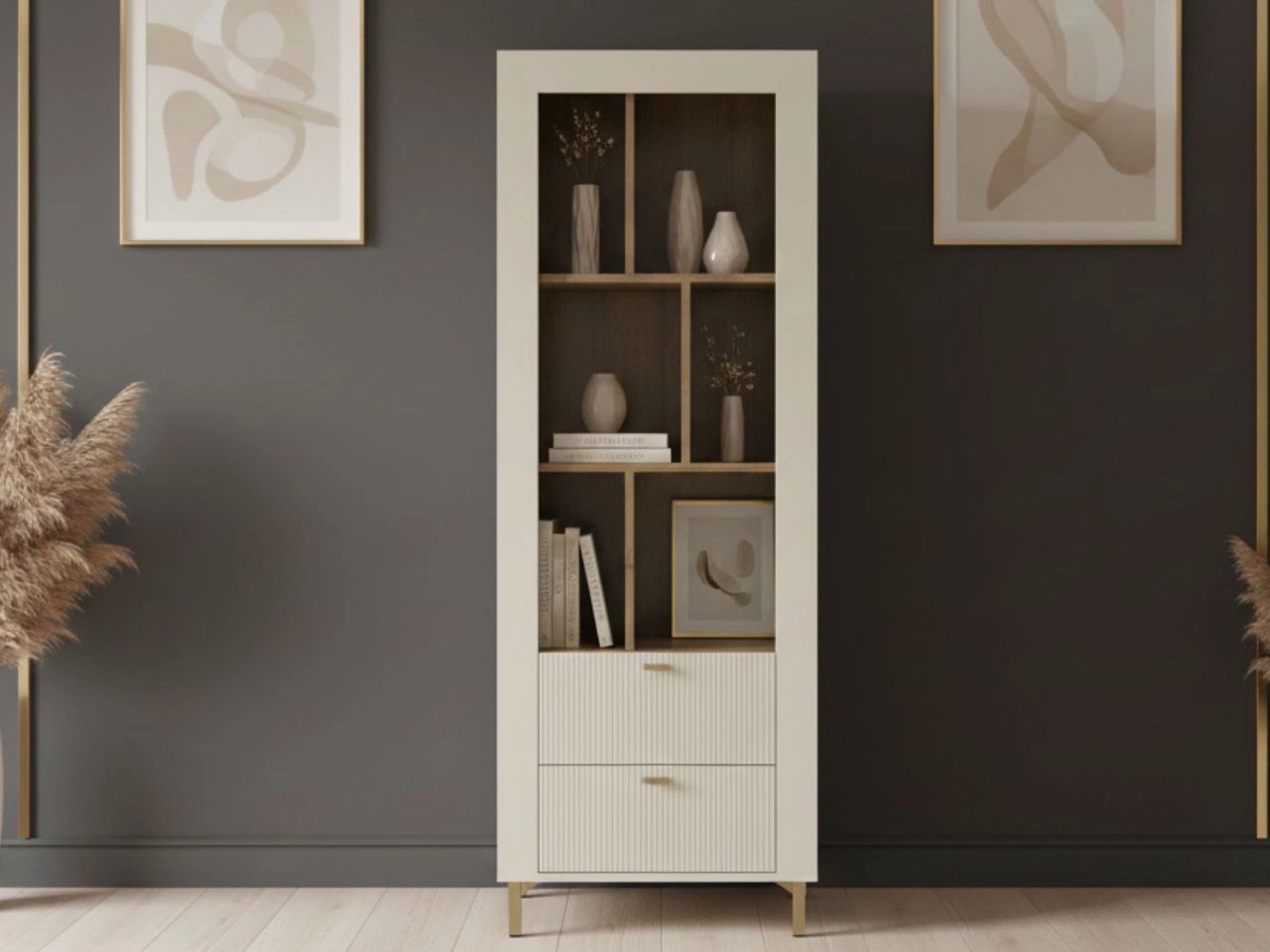 Regal mit Schubladen Messina Kaschmir