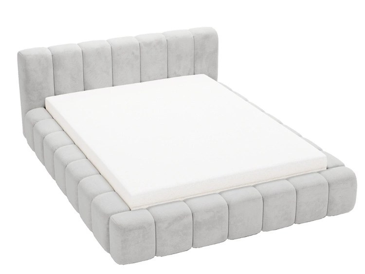 Hellgrau \ 160x200 cm