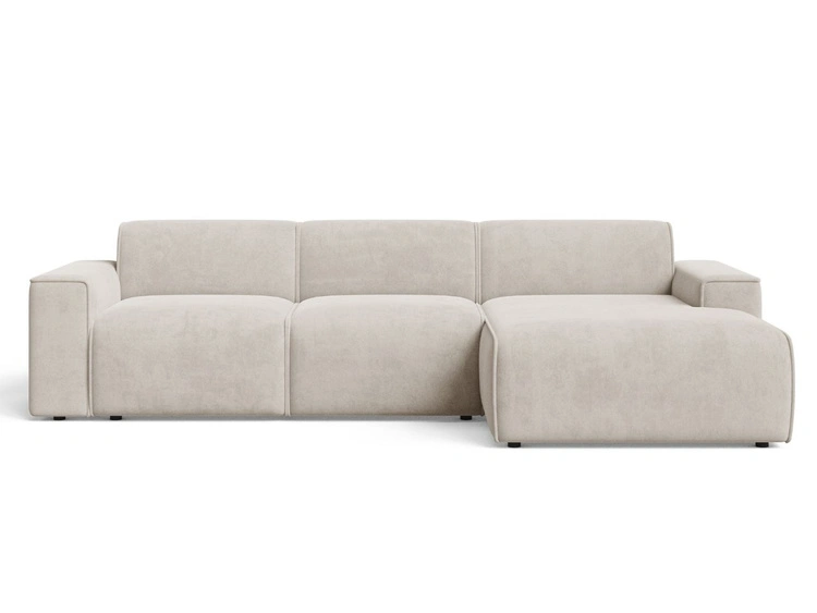 Hellbeige \ Velours \ Rechts