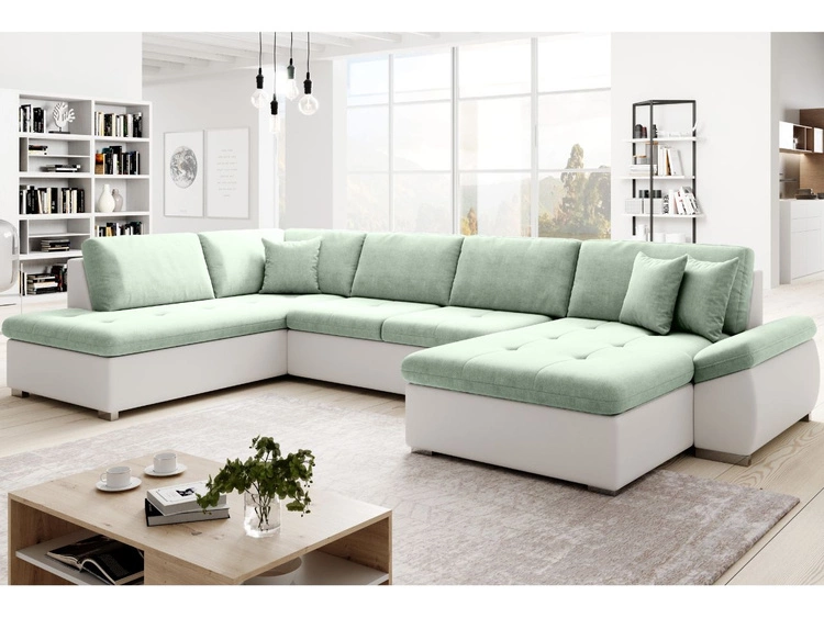 Weiß || Hellgrün \ Links