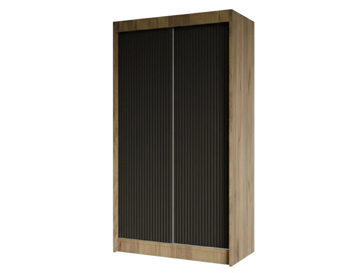 120 cm \ Schwarz || Handwerk Goldene Eiche \ Nein