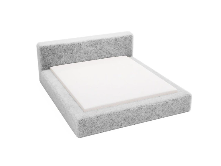 Hellgrau \ 120x200 cm