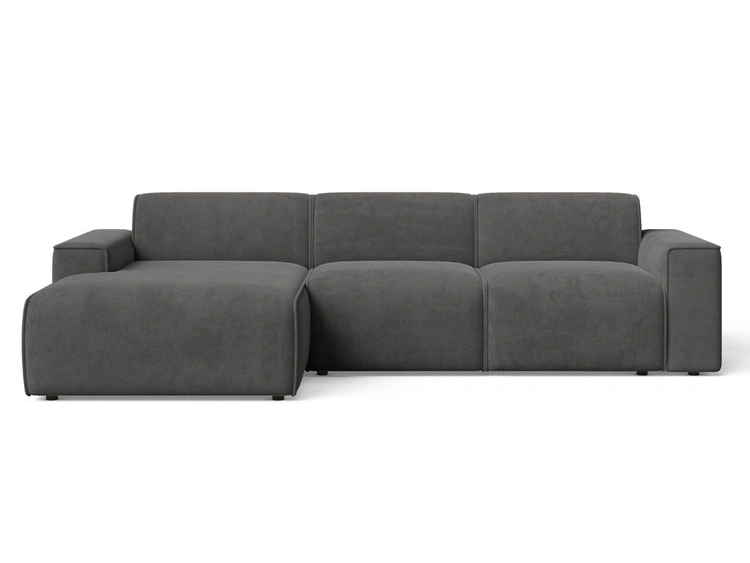 Dunkelgrau \ Velours \ Links