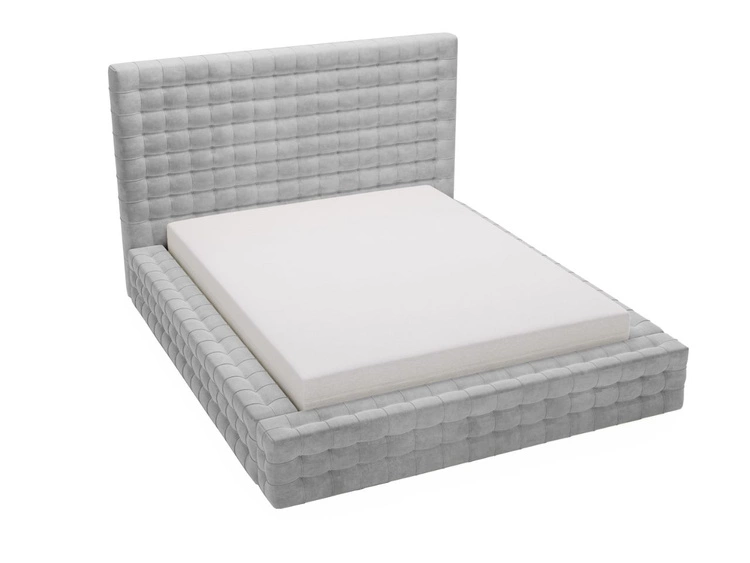 Hellgrau \ 180x200 cm