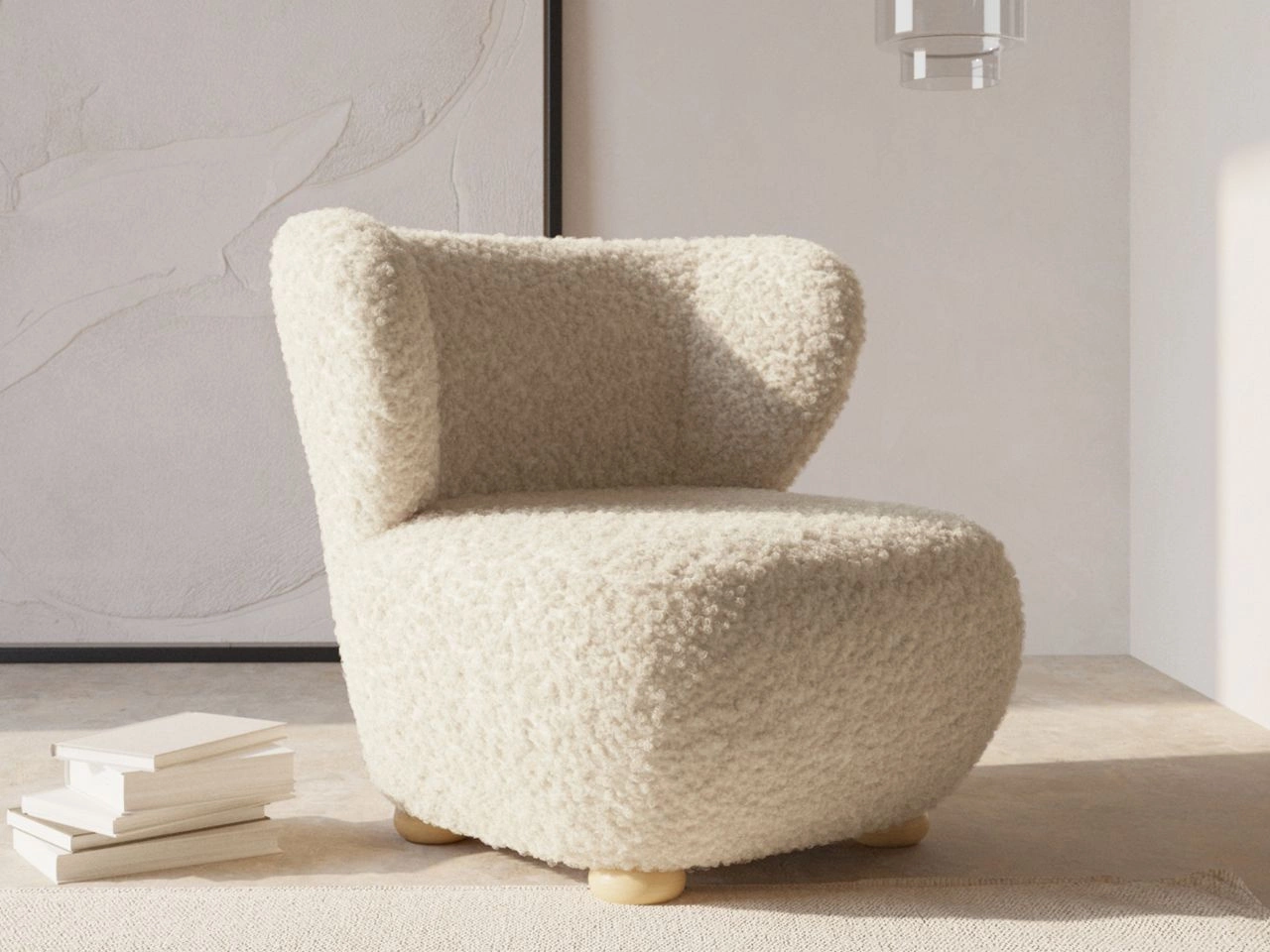 Wohnzimmersessel Silezio Creme