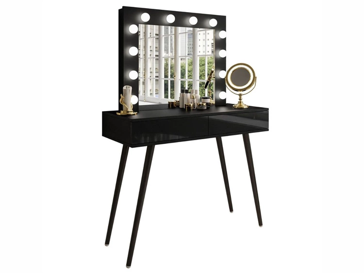 Schwarzer Glanz \ Push to open \ Schwarz