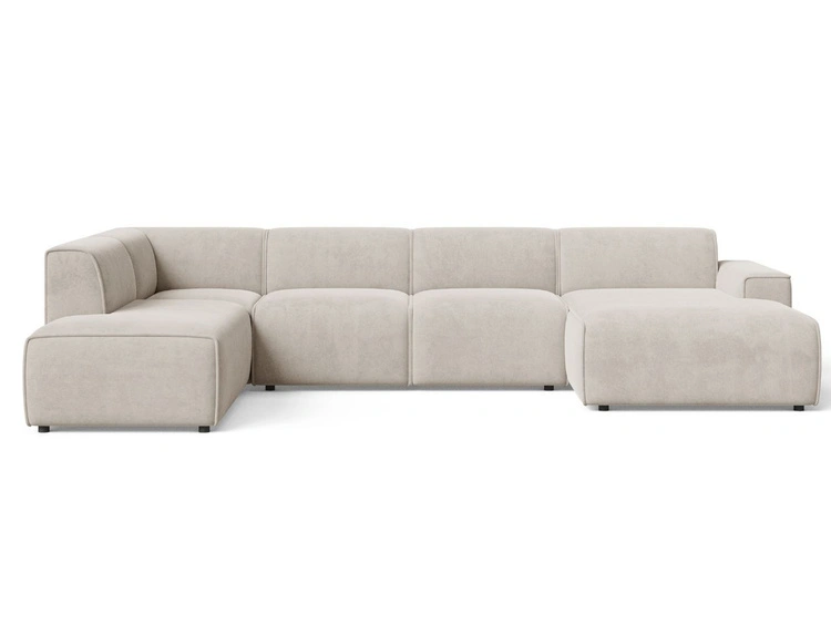 Hellbeige \ Velours \ Links