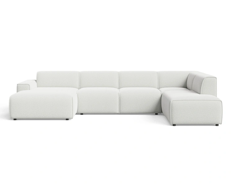 Weiß \ Boucle \ Rechts