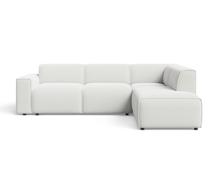 Weiß \ Boucle \ Rechts