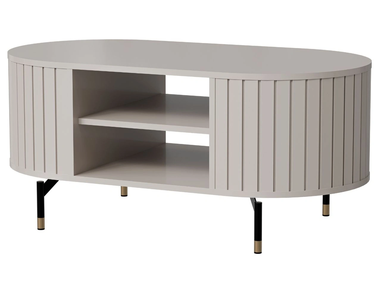Couchtisch mit Stauraum Soria Kaschmir