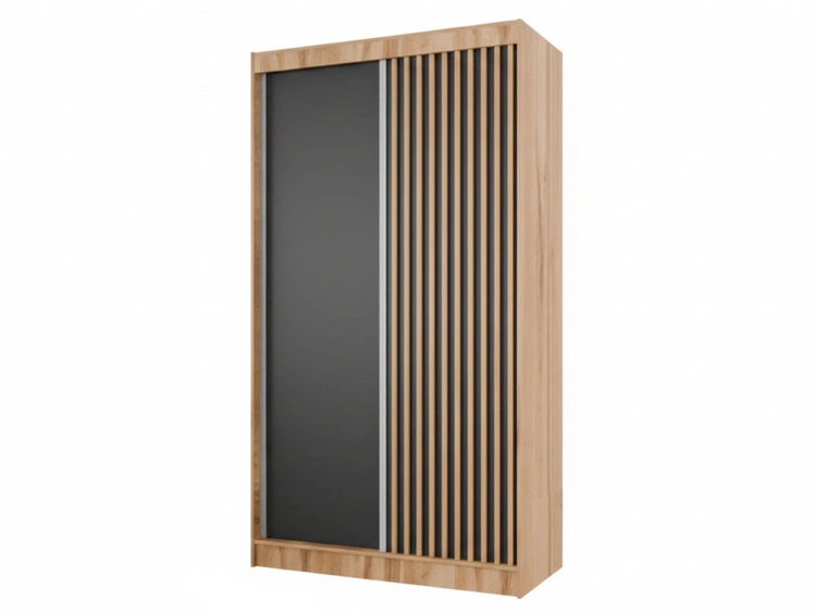 120 cm \ Schwarz || Wotan Eiche || Handwerk Goldene Eiche \ Nein