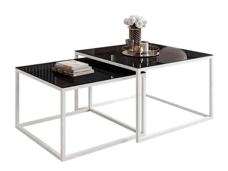 45 cm || 39 cm \ Weiß \ Schwarz