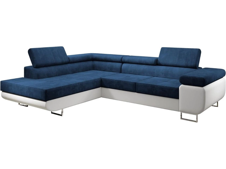 Weiß || Dunkelblau \ Links