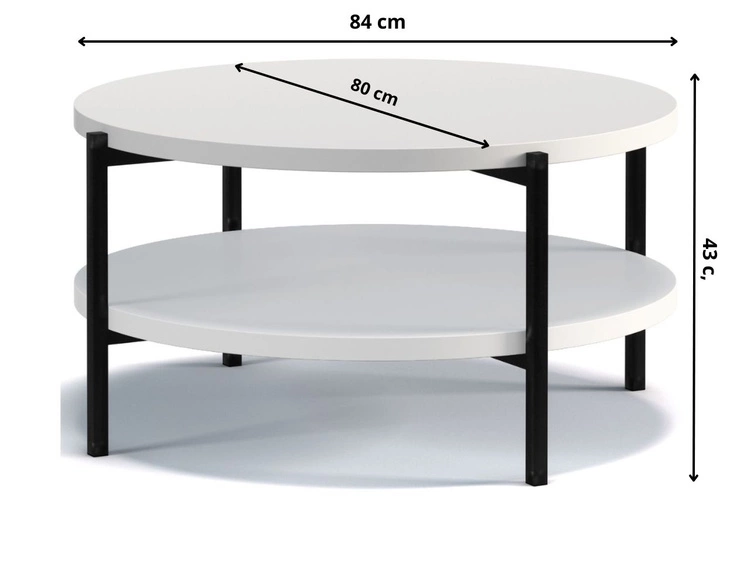 Doppel-Couchtisch Sevilla Dunkelbraun