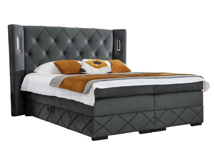 Dunkelgrau \ 160x200 cm