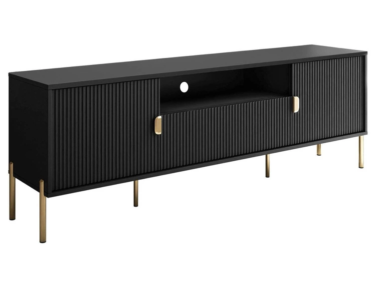 179 cm \ Mattschwarz \ Golden