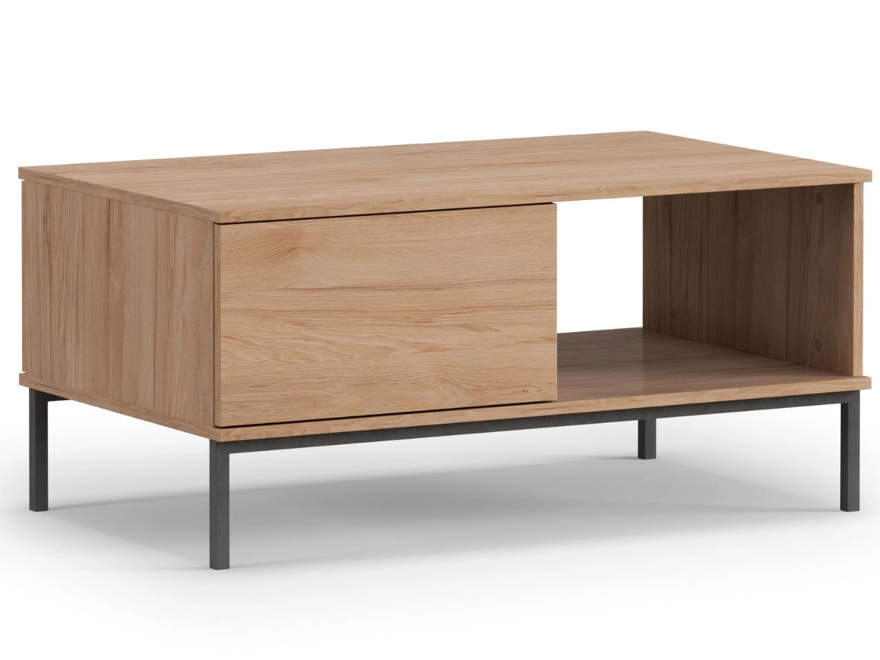 Couchtisch mit Stauraum Soroko Hickory