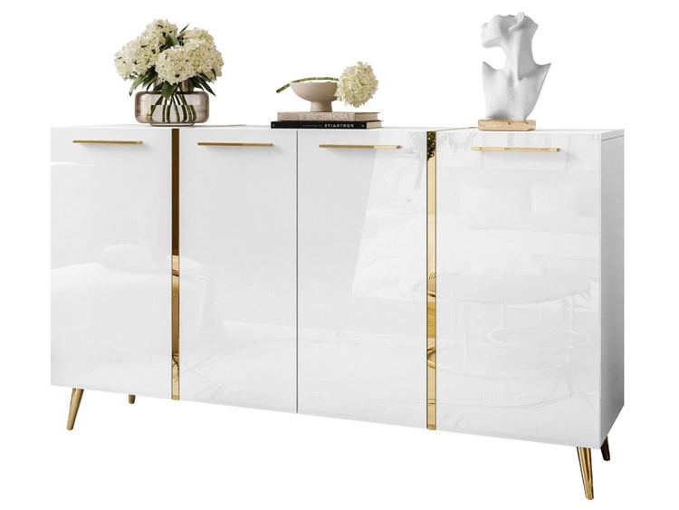 Glänzendes Weiß \ Griffe