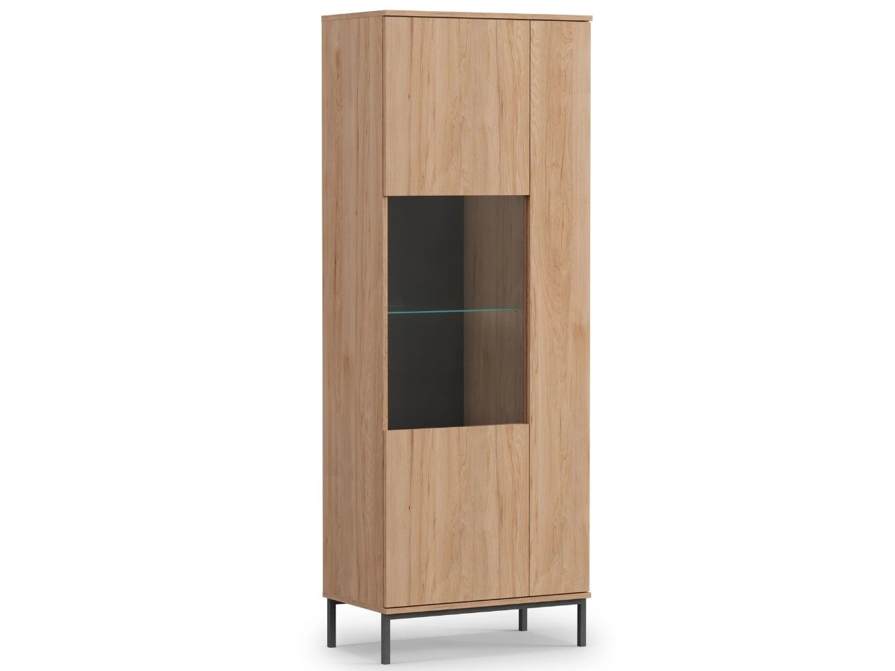 Vitrinenschrank Soroko Hickory