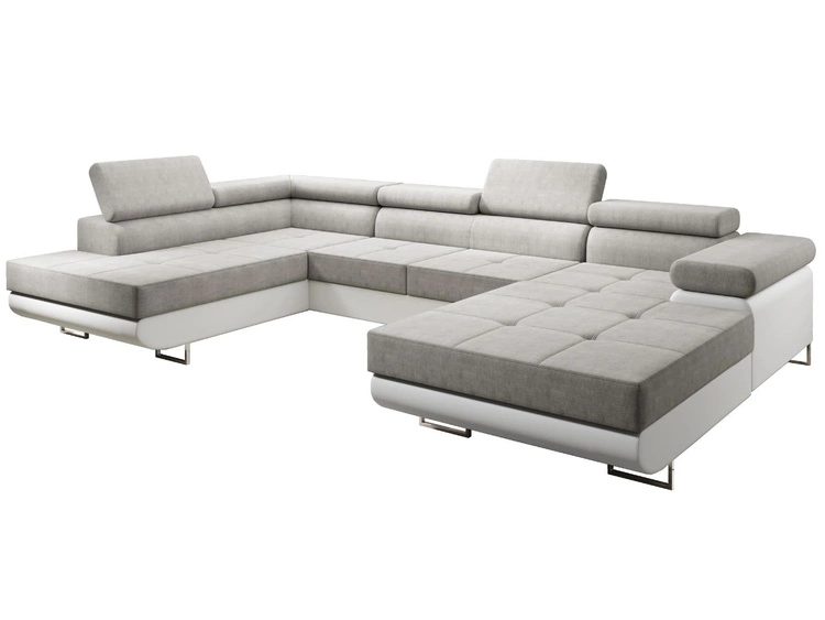 Weiß || Hellgrau \ Links