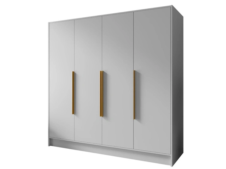 200 cm \ Weiß \ Gold