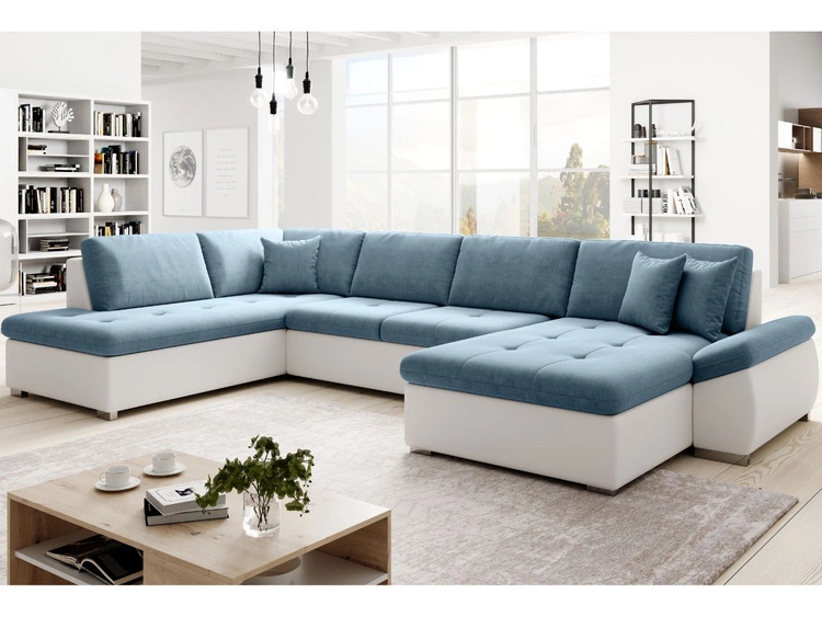 Weiß || Blau \ Links