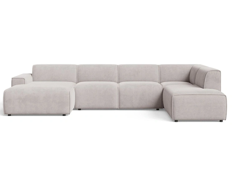 Grau \ Velours \ Rechts